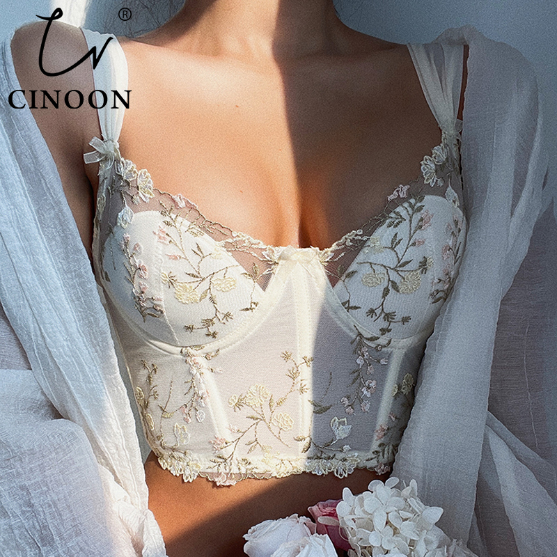 Other Panties CINOON French Lace Embroidery Bra Set Push Up Lingerie Body Shaping Underwear Set Sexy Transparent Panties For Women underwear 230202, White
Other Panties CINOON French Lace Embroidery Bra Set Push Up Lingerie Body Shaping Underwear Set Sexy Transparent Panties For Women underwear 230202, White