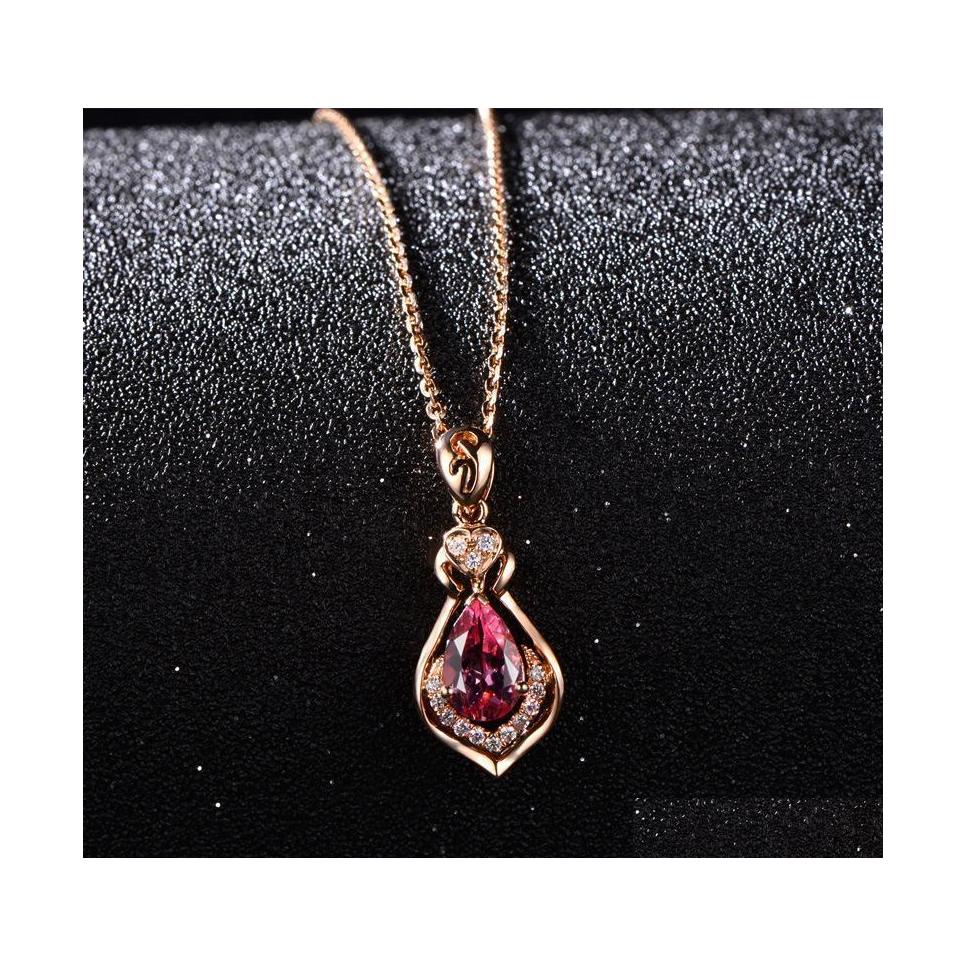 Pendant Necklaces Ruby Pendants Vintage Fine Wedding Engagement Necklace Bijouterie Imitation 925 Sterling Sier Drop Delivery Jewelry Dh1Ya 
Pendant Necklaces Ruby Pendants Vintage Fine Wedding Engagement Necklace Bijouterie Imitation 925 Sterling Sier Drop Delivery Jewelry Dh1Ya