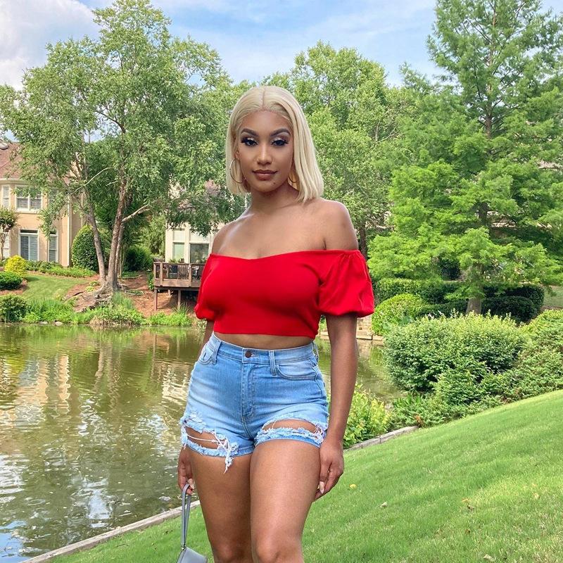 Women' Shorts 2023 Summer High Waist Ripped Sexy Denim For Women Fashion Grinding White Stretch Casual Jeans -2XL Drop Ship, Light blue
Women' Shorts 2023 Summer High Waist Ripped Sexy Denim For Women Fashion Grinding White Stretch Casual Jeans -2XL Drop Ship, Light blue
