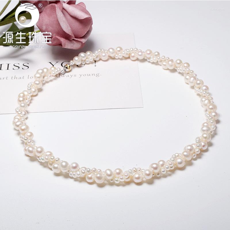 Chains YS 925 Sterling Silver White Pearl Necklace China Freshwater Bridal Jewelry For Women
Chains YS 925 Sterling Silver White Pearl Necklace China Freshwater Bridal Jewelry For Women