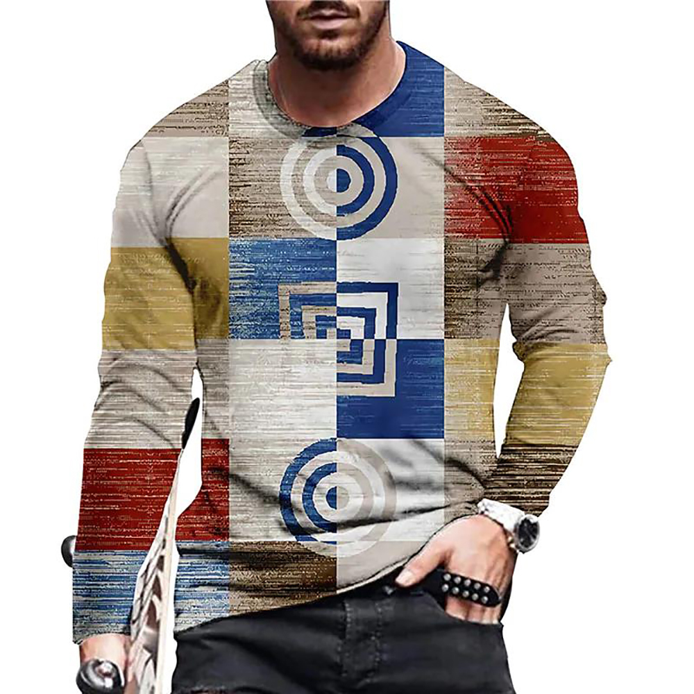 Men's T-Shirts Color Block 3D Print Men's T-shirts Spring Summer Imitation Cotton Loose Round Neck Long Sleeve Casual Tops Oversized T Shirts 230203, Cxblock-02
Men's T-Shirts Color Block 3D Print Men's T-shirts Spring Summer Imitation Cotton Loose Round Neck Long Sleeve Casual Tops Oversized T Shirts 230203, Cxblock-02