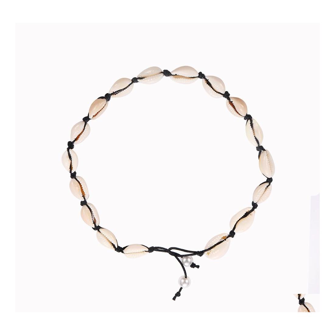 Pendant Necklaces Cowrie Shell Choker Necklace For Women Gold Sier Color Fashion Jewelry Bohemia Bead Rope Chain Statement Collier D Otdat
Pendant Necklaces Cowrie Shell Choker Necklace For Women Gold Sier Color Fashion Jewelry Bohemia Bead Rope Chain Statement Collier D Otdat