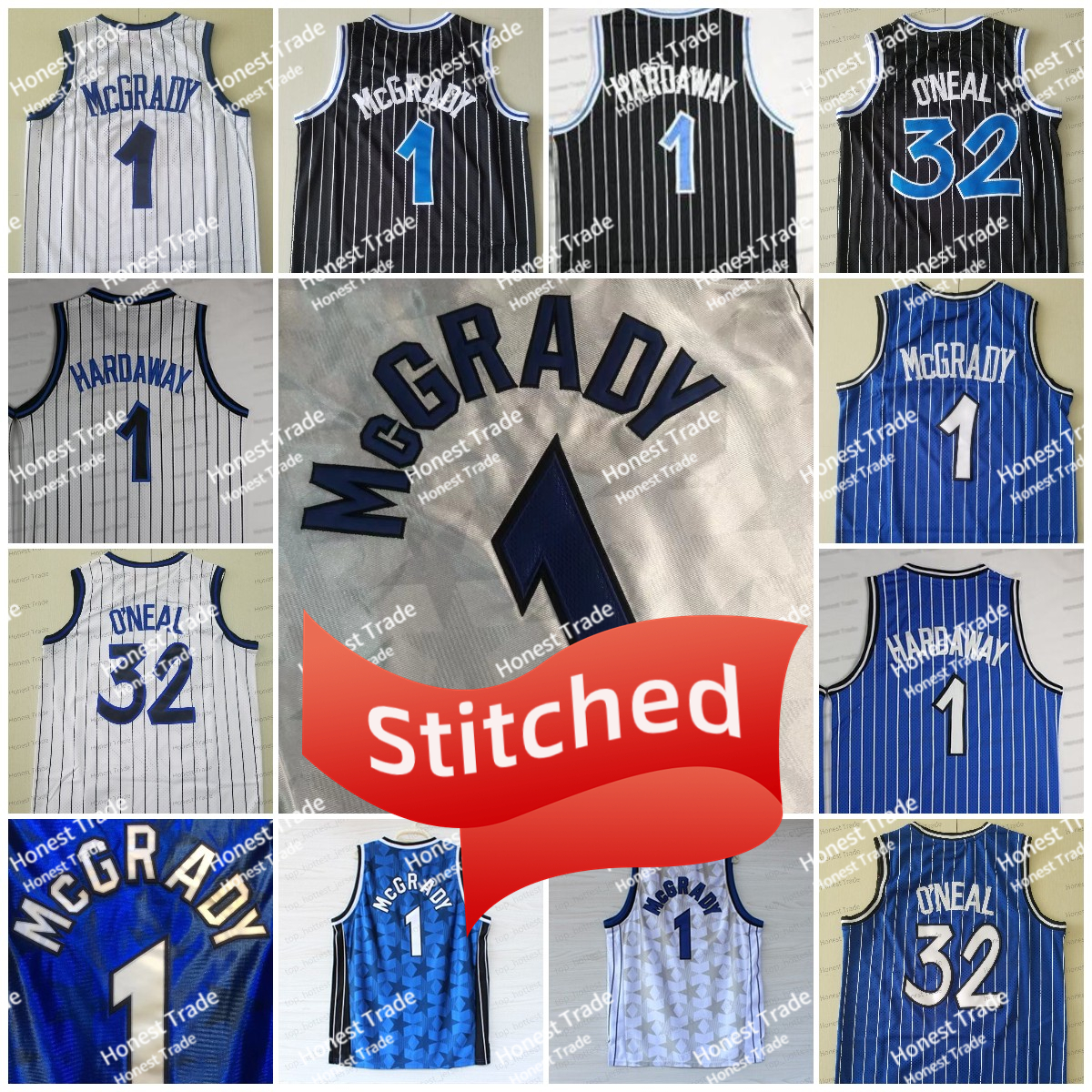 Retro Penny McGrady Basketball Jersey Shaq 32 Shaquille Mens Jersey Stitched Black White Blue Stripe Neal Jersey Stitched, Men jersey
Retro Penny McGrady Basketball Jersey Shaq 32 Shaquille Mens Jersey Stitched Black White Blue Stripe Neal Jersey Stitched, Men jersey