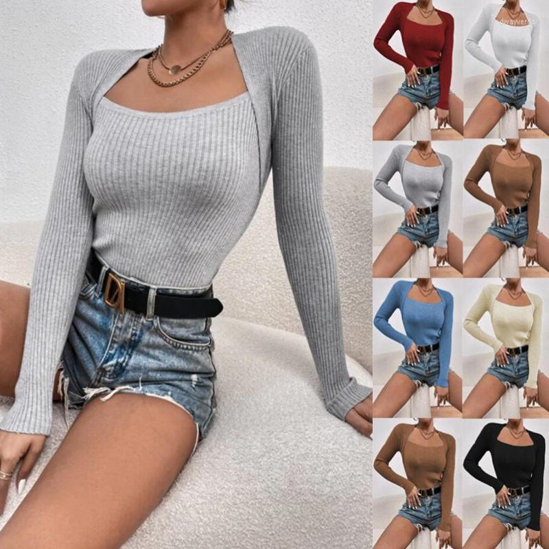 Women' Knits 2023 Autumn Simple Solid Color Fashion Slim Temperament Square Collar Long-sleeved Knitted Sweater Bottoming Shirt Women, Sky blue
Women' Knits 2023 Autumn Simple Solid Color Fashion Slim Temperament Square Collar Long-sleeved Knitted Sweater Bottoming Shirt Women, Sky blue