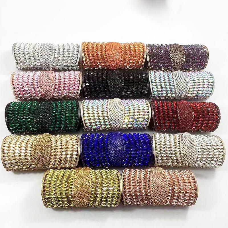 Evening Bags Rhinestone Purse Silver/Green/Purple/Blue 14 Colors Diamond Handbags Crystal Women Clutches Wedding Party PursesEvening, Gold
Evening Bags Rhinestone Purse Silver/Green/Purple/Blue 14 Colors Diamond Handbags Crystal Women Clutches Wedding Party PursesEvening, Gold