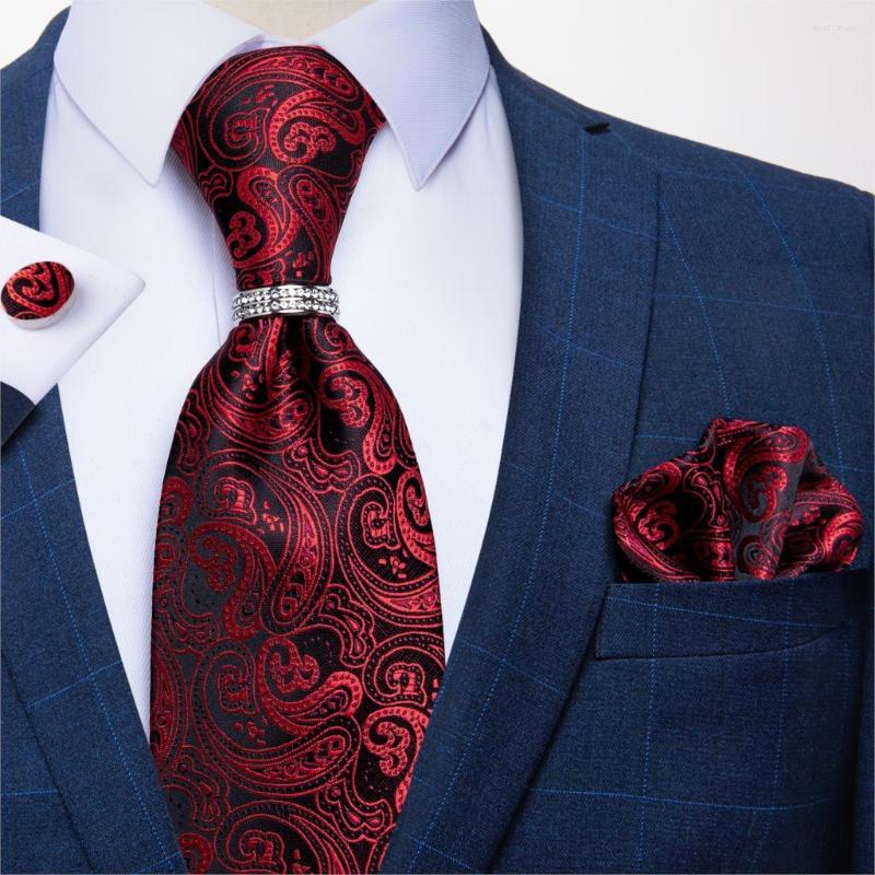 Bow Ties DiBanGu 8.5cm Red Paisley Striped Men Silk Tie Formal Wear Business Suit Wedding Party Luxury Necktie Hanky Set For Gift
Bow Ties DiBanGu 8.5cm Red Paisley Striped Men Silk Tie Formal Wear Business Suit Wedding Party Luxury Necktie Hanky Set For Gift