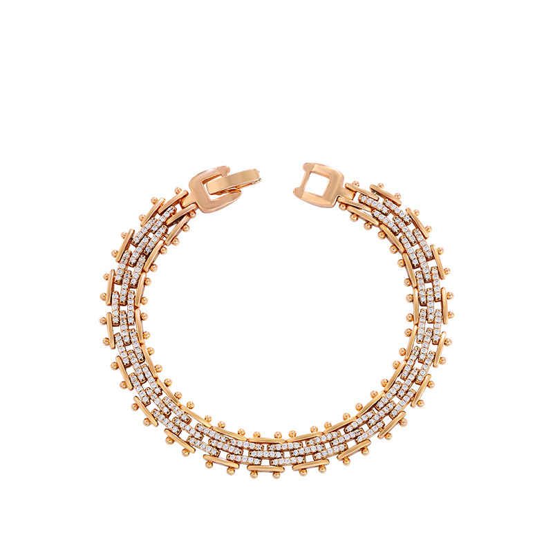 multi-layer plating process coarse hand watch chain European and American fashion personality micro studded zirconium glossy delicate femininity Tennis bracelet
multi-layer plating process coarse hand watch chain European and American fashion personality micro studded zirconium glossy delicate femininity Tennis bracelet