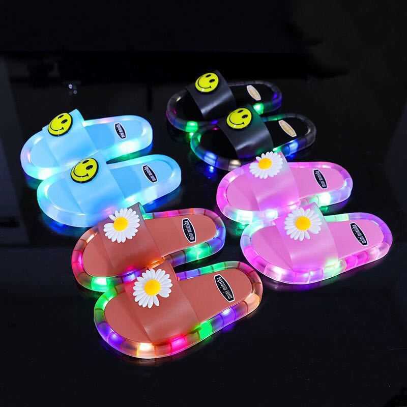 Slipper Boys Girls Slippers Animals Prints Lighted Fashion Cute Shoes Bathroom Children Toddler Sandals Flat Heels 0203, Auburn
Slipper Boys Girls Slippers Animals Prints Lighted Fashion Cute Shoes Bathroom Children Toddler Sandals Flat Heels 0203, Auburn