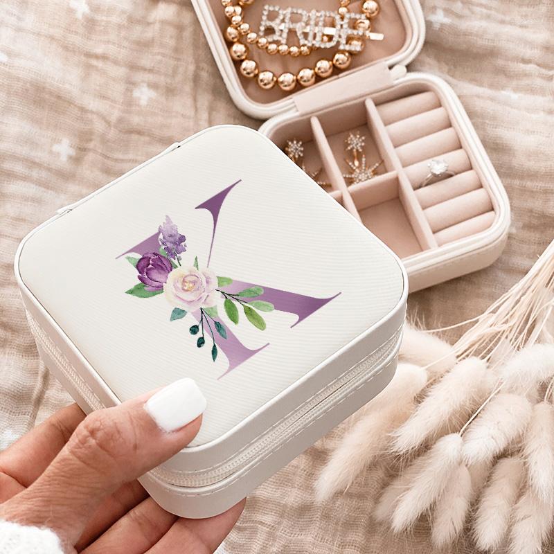 Jewelry Pouches Portable Women Box Organizer Display Bridesmaid Travel Jewellery Earring Packaging Boxes Proposal Wedding Gift
Jewelry Pouches Portable Women Box Organizer Display Bridesmaid Travel Jewellery Earring Packaging Boxes Proposal Wedding Gift