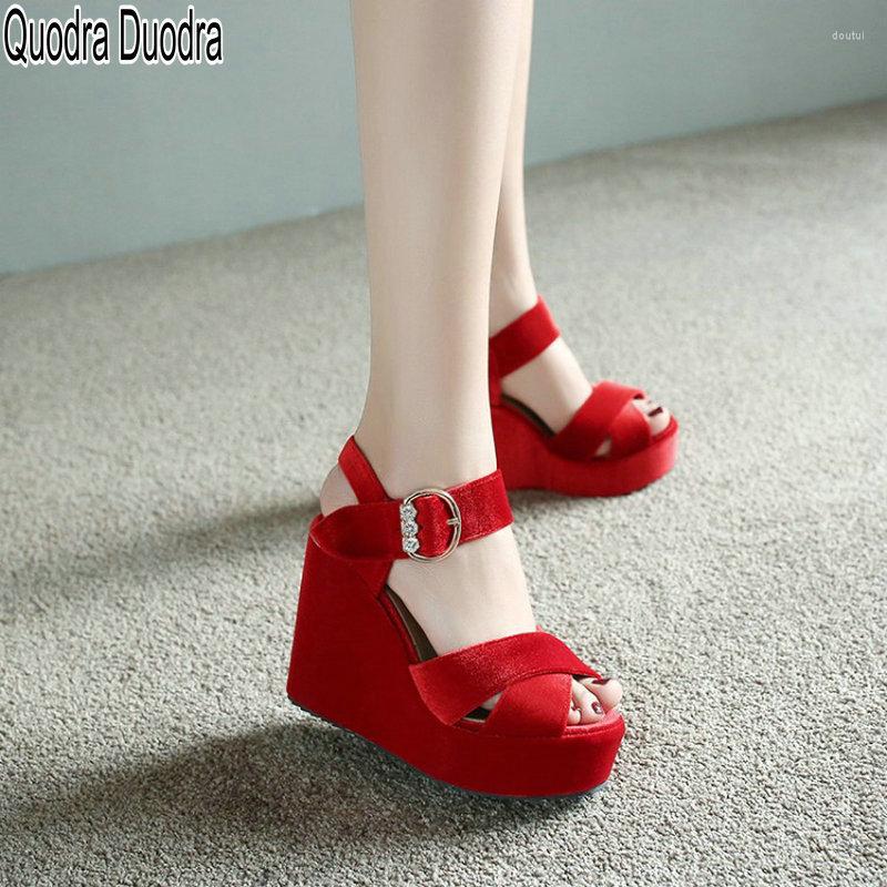 Sandals Summer Women Shoes Fashion Peep Toe Thick Bottom Woman Wedges Casual Buckle High Heels Platform Flock Rhinestone, Black
Sandals Summer Women Shoes Fashion Peep Toe Thick Bottom Woman Wedges Casual Buckle High Heels Platform Flock Rhinestone, Black