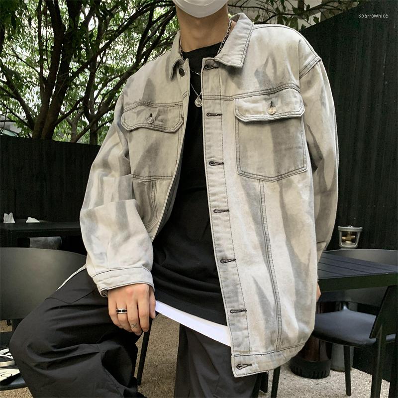 Men's Jackets 2023 Spring Cotton Denim Jacket Men Casual Solid Color Jeans Quality Mens Turn-down Collar Outwear A04, Gray
Men's Jackets 2023 Spring Cotton Denim Jacket Men Casual Solid Color Jeans Quality Mens Turn-down Collar Outwear A04, Gray