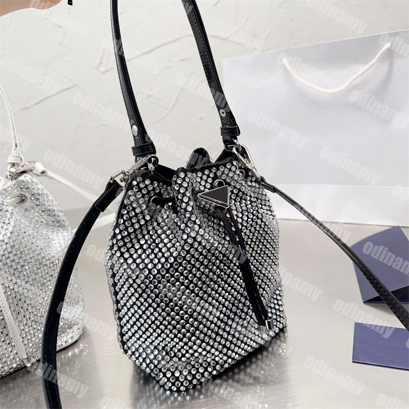 Designer Fashion Handbag Full Diamond Bucket Bag Small Crossbody Bags Luxury Wallet Leather Shoulder Bag, White
Designer Fashion Handbag Full Diamond Bucket Bag Small Crossbody Bags Luxury Wallet Leather Shoulder Bag, White