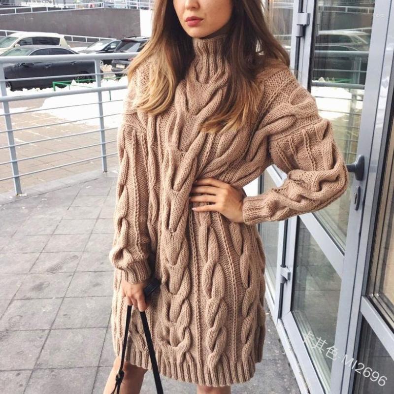 Women' Sweaters Sweater Dress Women High Colar Long Sleeve Pure Color Knitted Pullover Autumn Winter Casual Oversized Female Pullovers, Black
Women' Sweaters Sweater Dress Women High Colar Long Sleeve Pure Color Knitted Pullover Autumn Winter Casual Oversized Female Pullovers, Black