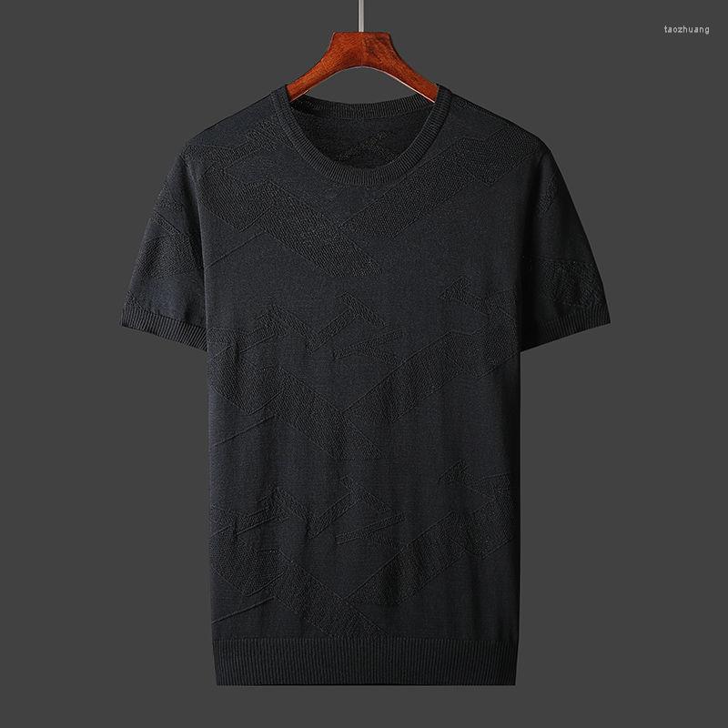 Men's T Shirts 2023 Summer Men T-shirt Knitted Short Sleeves Top Sweater Men's Solid Color O-neck Pullover Thick Slim Tees D90, White
Men's T Shirts 2023 Summer Men T-shirt Knitted Short Sleeves Top Sweater Men's Solid Color O-neck Pullover Thick Slim Tees D90, White