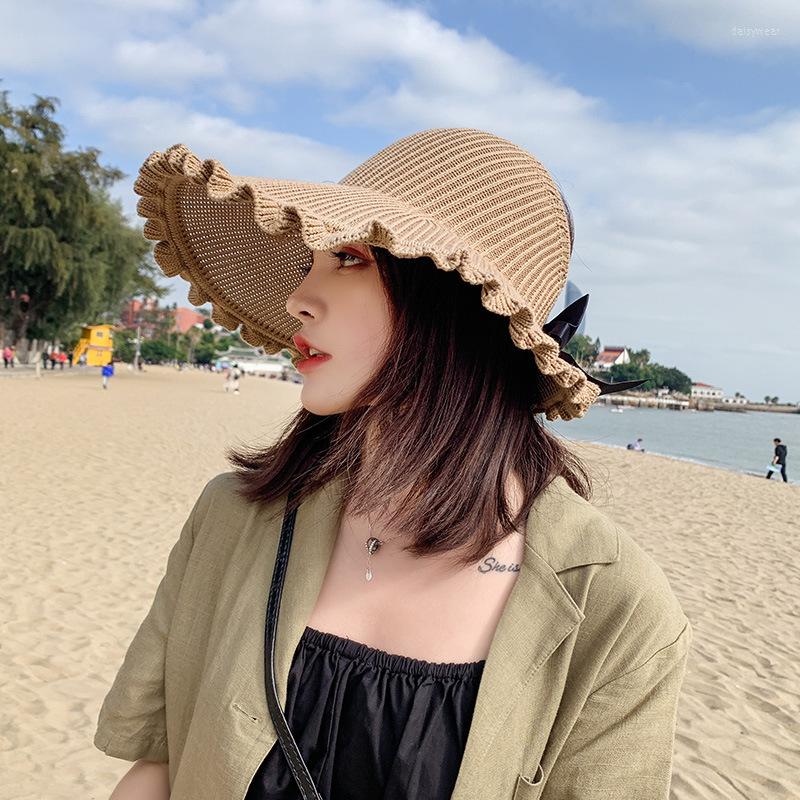 Wide Brim Hats 2023 Spring And Summer Knitted Wool Hat Sunshade Sunscreen Breathable Net Red Empty Top Fisherman Beach Women, White
Wide Brim Hats 2023 Spring And Summer Knitted Wool Hat Sunshade Sunscreen Breathable Net Red Empty Top Fisherman Beach Women, White