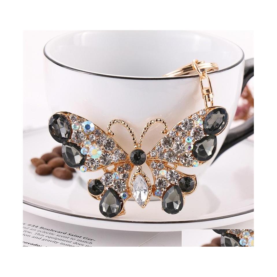 Key Rings Rhinestone Butterfly Keychains Rainbow Colorf Gold Fashion Crystal Chains Jewelry Gift Animal Bag Pendant Charms Car Keyri Dhvpo
Key Rings Rhinestone Butterfly Keychains Rainbow Colorf Gold Fashion Crystal Chains Jewelry Gift Animal Bag Pendant Charms Car Keyri Dhvpo