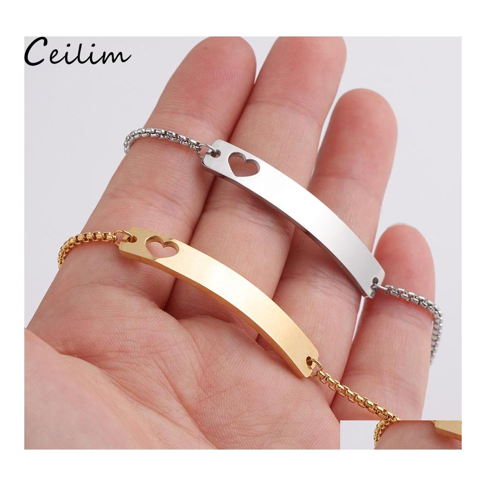 Link Chain Love Heart Stainless Steel Blank Bar Bracelet Diy Engrave Name Id Initial Adjustable Gold Slider Box Bracelets For Drop Ot9Go
Link Chain Love Heart Stainless Steel Blank Bar Bracelet Diy Engrave Name Id Initial Adjustable Gold Slider Box Bracelets For Drop Ot9Go
