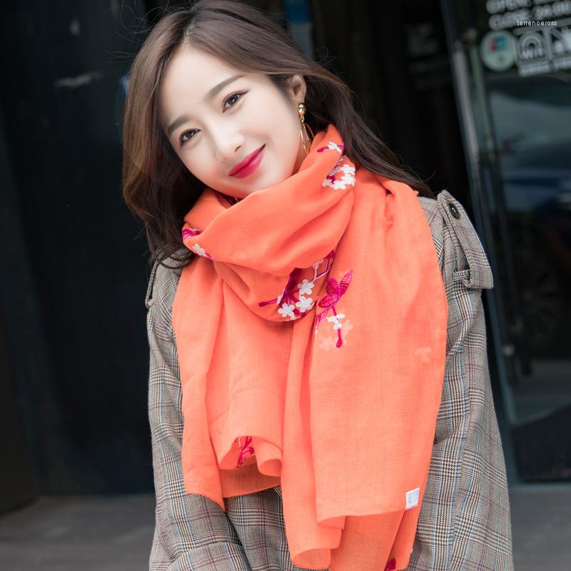 Scarves 185 80cm Fashion Women Fall Scarf Winter Hijabs Long Lady Luxury Polyester Shawls Print Floral Neck Wraps Bandana 2023
Scarves 185 80cm Fashion Women Fall Scarf Winter Hijabs Long Lady Luxury Polyester Shawls Print Floral Neck Wraps Bandana 2023