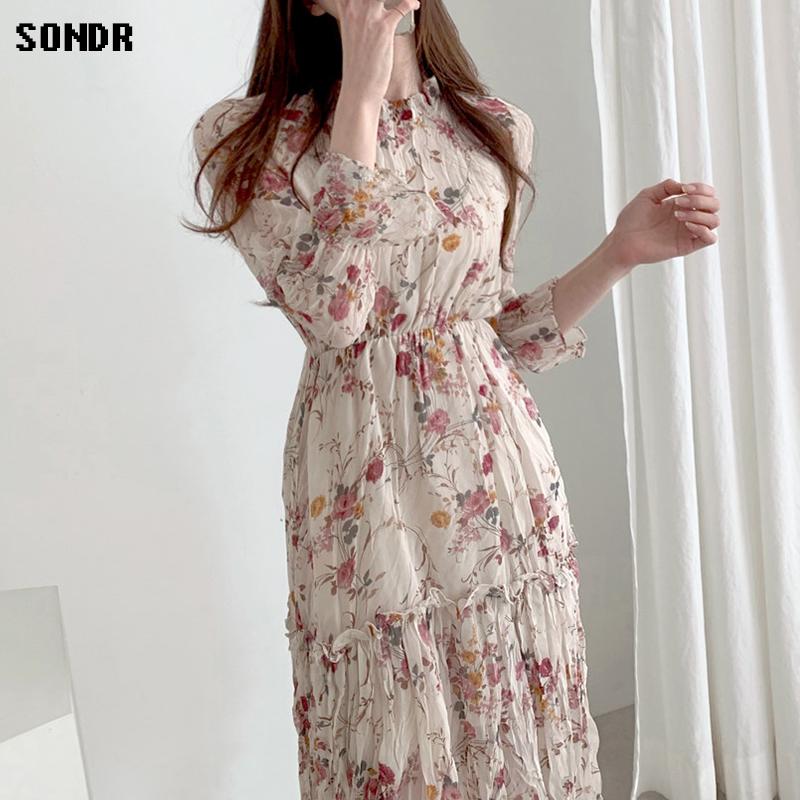 Casual Dresses One-Piece Women' Dress Fall 2023 Korean Elegant Sweet Floral Stand Collar Pleated Slim High Waist Loose Women Midi, Tupianse
Casual Dresses One-Piece Women' Dress Fall 2023 Korean Elegant Sweet Floral Stand Collar Pleated Slim High Waist Loose Women Midi, Tupianse
