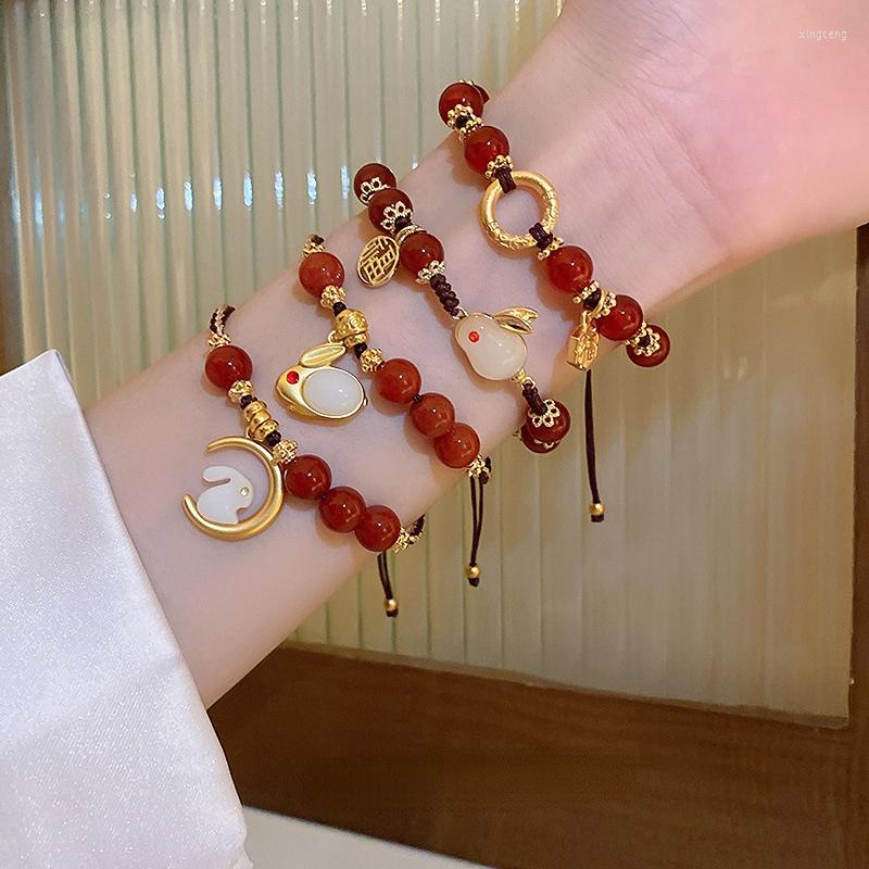 Link Bracelets 2023 Chinese Bracelet Red Rope Temperament Girl's Bouton Pression Sales Boho
Link Bracelets 2023 Chinese Bracelet Red Rope Temperament Girl's Bouton Pression Sales Boho