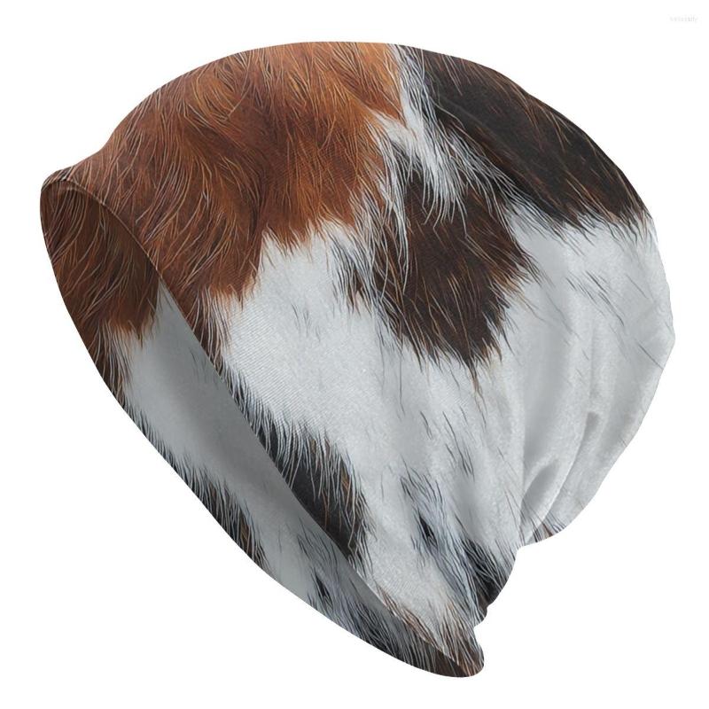 Berets Scottish Highland Cow Cowhide Texture Bonnet Homme Hippie Print Knitting Skullies Beanies Cap Animal Hide Leather Beanie Hat
Berets Scottish Highland Cow Cowhide Texture Bonnet Homme Hippie Print Knitting Skullies Beanies Cap Animal Hide Leather Beanie Hat