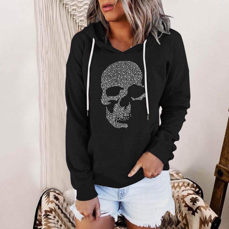 Women' Sweaters 2023 Winter Women' Cute Skull Printing Hooded Female Thicken Warm Hoodies Lady Fashion Autumn Pullover Tops, Rd
Women' Sweaters 2023 Winter Women' Cute Skull Printing Hooded Female Thicken Warm Hoodies Lady Fashion Autumn Pullover Tops, Rd