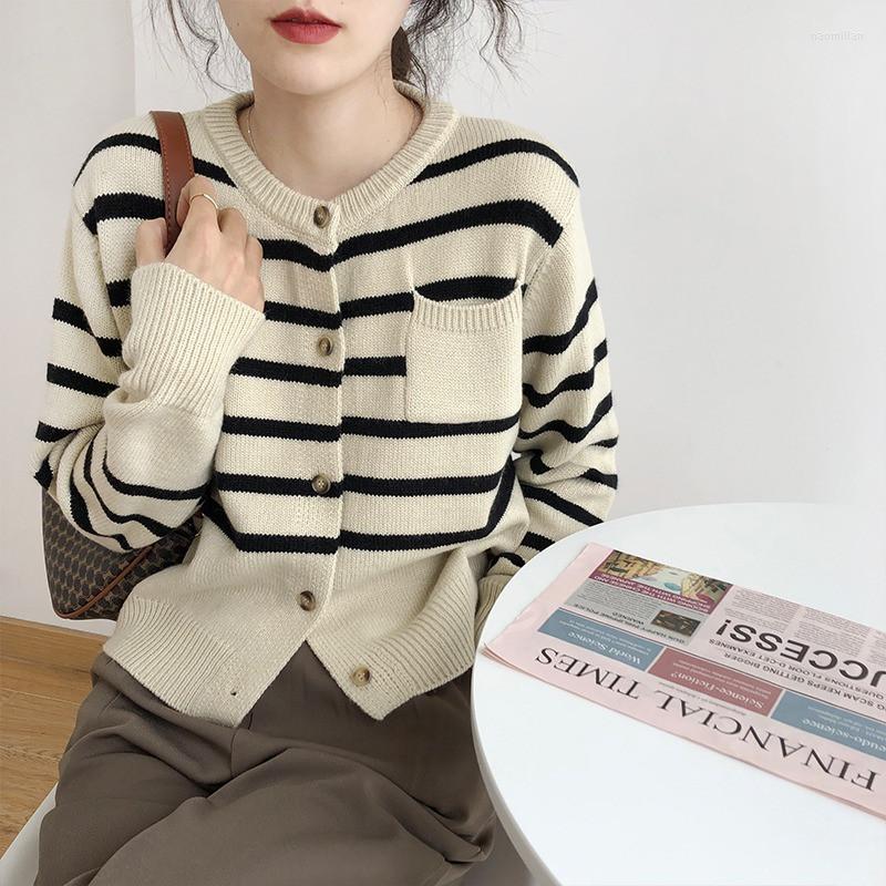 Women's Knits Striped Fall Fashion Sweater Coat Korean Style Cardigan Loose 2023 Lazy Spring Clothes Retro Casual Knitted Jacket Tops M487, Black
Women's Knits Striped Fall Fashion Sweater Coat Korean Style Cardigan Loose 2023 Lazy Spring Clothes Retro Casual Knitted Jacket Tops M487, Black