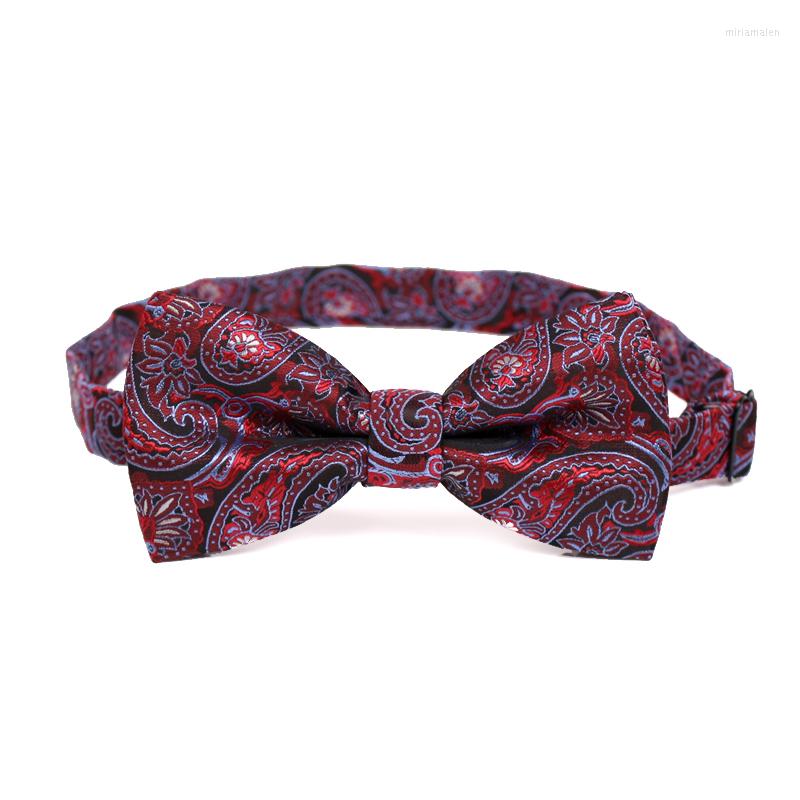 Bow Ties Wine Red Paisley Jacquard Weave Men's Bowtie Fashion For Men Cocktail Salon Butterfly Knot Ceremony Necktie Gift Box
Bow Ties Wine Red Paisley Jacquard Weave Men's Bowtie Fashion For Men Cocktail Salon Butterfly Knot Ceremony Necktie Gift Box