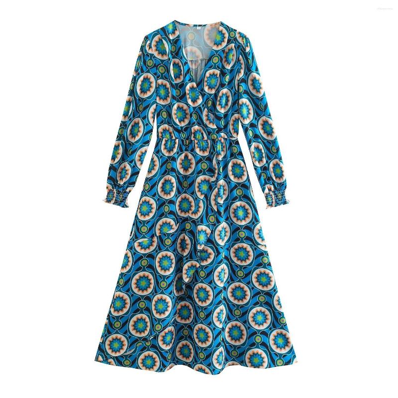 Casual Dresses Spring And Autumn Women' Dress V-neck Printed Long Skirt Fashion Bohemian Waist Office Holiday Flower, Orange
Casual Dresses Spring And Autumn Women' Dress V-neck Printed Long Skirt Fashion Bohemian Waist Office Holiday Flower, Orange