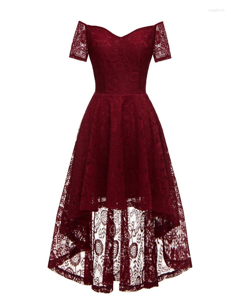 Party Dresses 2023 Harajuku Retro Sexy Evening Gowns For Women Elegant Casual Vintage High Low Hem Fit And Flare Long Lace, Black
Party Dresses 2023 Harajuku Retro Sexy Evening Gowns For Women Elegant Casual Vintage High Low Hem Fit And Flare Long Lace, Black