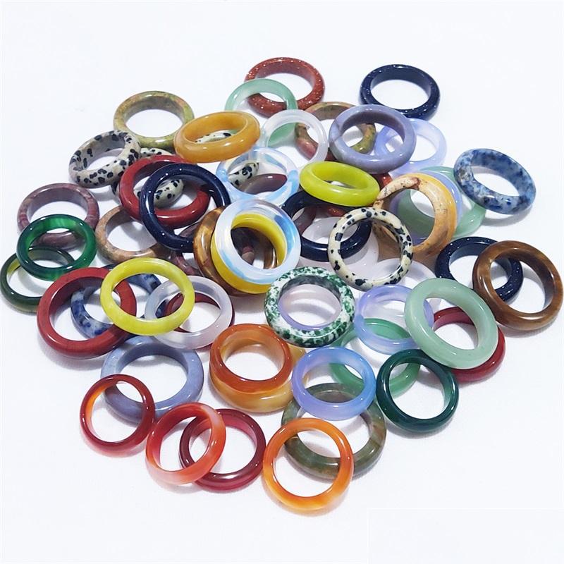 Band Rings Men 6Mm 8Mm Rose Green Quartz Natural Stone Unisex Gray Agate Opal Finger Reiki Charms Accessories Gifts Wedding Dhgarden Dhcko
Band Rings Men 6Mm 8Mm Rose Green Quartz Natural Stone Unisex Gray Agate Opal Finger Reiki Charms Accessories Gifts Wedding Dhgarden Dhcko