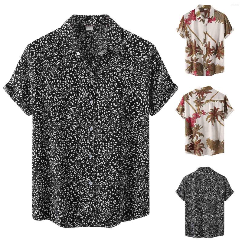 Men's Casual Shirts Men's Short Sleeve Male For Mens Social Floral Printing Man Clothes Hawaiian Fashionable Elegant Classic Fashion, Wh
Men's Casual Shirts Men's Short Sleeve Male For Mens Social Floral Printing Man Clothes Hawaiian Fashionable Elegant Classic Fashion, Wh