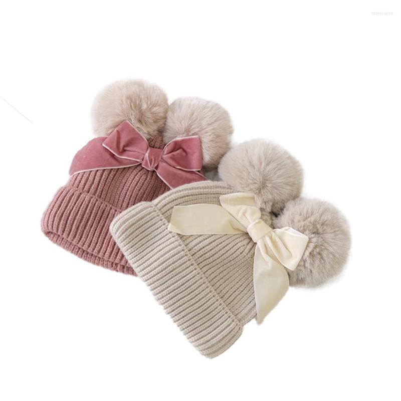 Berets Baby Boys Girls Winter Pompom Hat Stripe Skullies Beanies Lovely Keep Warm Knitted Cap With Ribbon Bow Knot Infant Accessories, Pink
Berets Baby Boys Girls Winter Pompom Hat Stripe Skullies Beanies Lovely Keep Warm Knitted Cap With Ribbon Bow Knot Infant Accessories, Pink