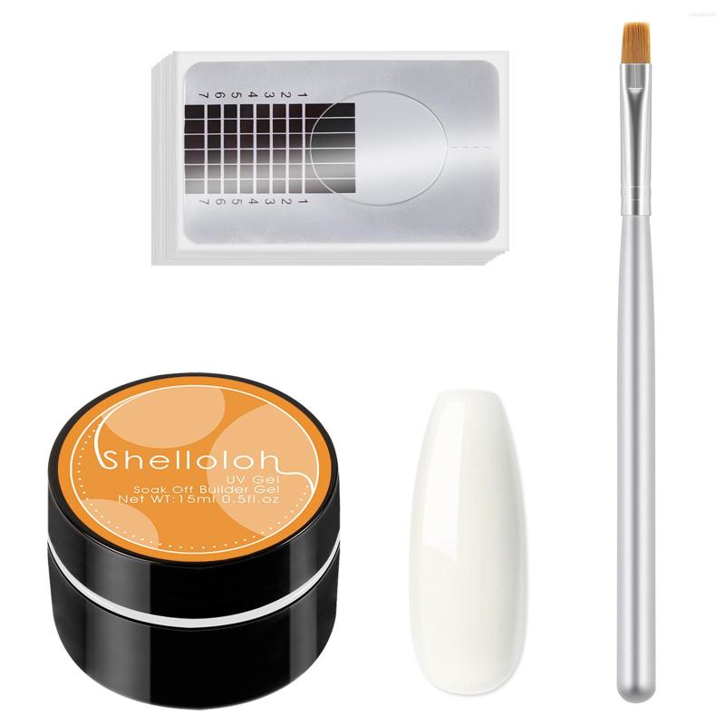 Nail Art Kits SHELLOLOH 15ML UV Gel Set For Extension Polish Semi Permanent Varnish Soak Off Design Tools
Nail Art Kits SHELLOLOH 15ML UV Gel Set For Extension Polish Semi Permanent Varnish Soak Off Design Tools