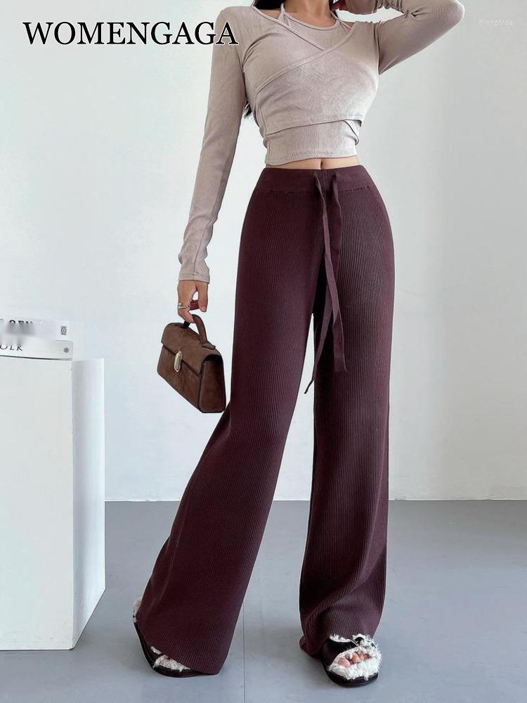 Women' Pants WOMENGAGA 2XL Long Knitted Wide Leg Autumn Winter Slim Loose Floor Trousers Bell Bottoms Y2k Fashion Korean QW5C, Black
Women' Pants WOMENGAGA 2XL Long Knitted Wide Leg Autumn Winter Slim Loose Floor Trousers Bell Bottoms Y2k Fashion Korean QW5C, Black