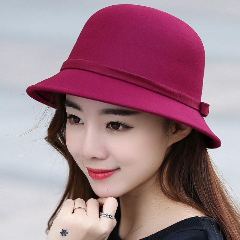 Berets Autumn Winter Women Bucket Hats Soft Wool Felt Bowler Fedora Hat Warm Vintage Black Short Brim Solid Color Lady Caps Gifts
Berets Autumn Winter Women Bucket Hats Soft Wool Felt Bowler Fedora Hat Warm Vintage Black Short Brim Solid Color Lady Caps Gifts