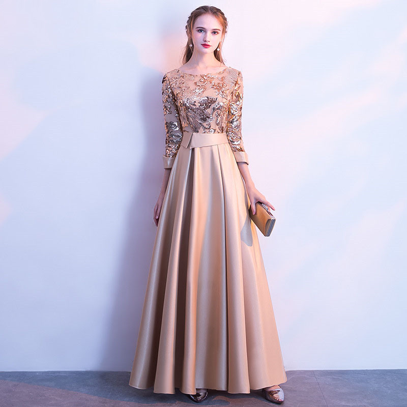 Long Formal Sequined Prom Bridesmaid Dresses Party New Plus Size Robe De Soiree Embroidered Gowns
Long Formal Sequined Prom Bridesmaid Dresses Party New Plus Size Robe De Soiree Embroidered Gowns