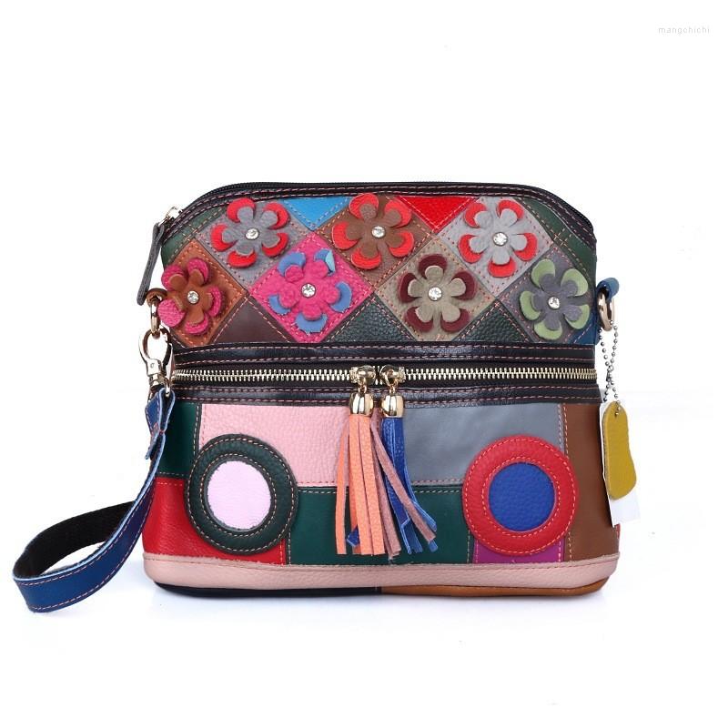 Evening Bags Multi-Colorful Real Leather Ladies Flower Mini Purse Handbag Over The Shoulder Bag Women Design Tote, Picture color
Evening Bags Multi-Colorful Real Leather Ladies Flower Mini Purse Handbag Over The Shoulder Bag Women Design Tote, Picture color