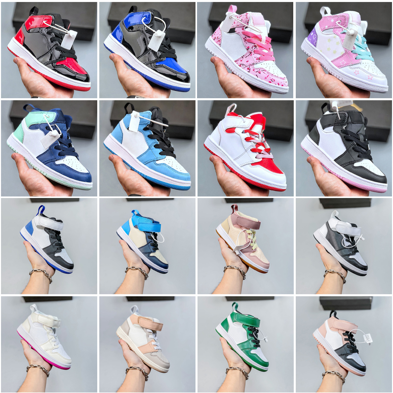 2023 Kids Basketball Shoes 1s 1 Shoes UNC University Blue Infants Toddler Child Designer Pine Green Royal Trainers Obsidian Chicago Bred Low Sneaker 22-37, #17
2023 Kids Basketball Shoes 1s 1 Shoes UNC University Blue Infants Toddler Child Designer Pine Green Royal Trainers Obsidian Chicago Bred Low Sneaker 22-37, #17