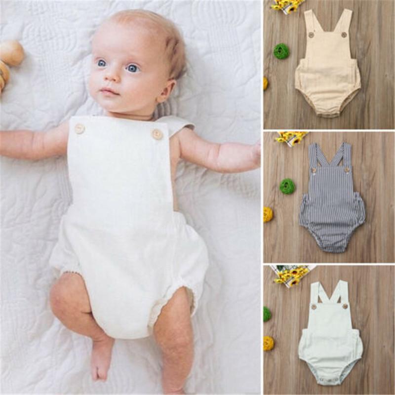 Rompers 0-36 Months Born Bodysuits Summer Baby Girl Ruffles Playsuit Button Backless Sunsuit Jumpsuit For BoysRompers, Striped
Rompers 0-36 Months Born Bodysuits Summer Baby Girl Ruffles Playsuit Button Backless Sunsuit Jumpsuit For BoysRompers, Striped