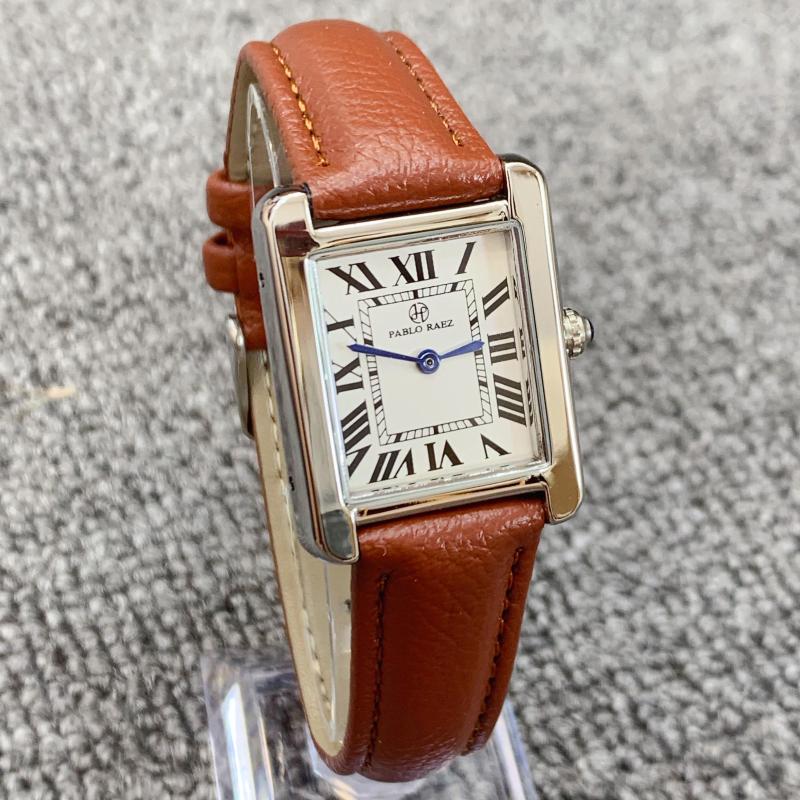 Wristwatches PABLO RAEZ Rectangle Women Fashion Watches Elegant Lady Quartz Casual Wristwatch Ulzzang Brown Leather Female, Silver brown band
Wristwatches PABLO RAEZ Rectangle Women Fashion Watches Elegant Lady Quartz Casual Wristwatch Ulzzang Brown Leather Female, Silver brown band