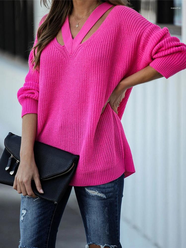 Women' Sweaters 2023 Autumn Winter Fashionable V-neck Women Knitting Pullover Wool Casual Loose Long Sleeve Female Sweater, Black
Women' Sweaters 2023 Autumn Winter Fashionable V-neck Women Knitting Pullover Wool Casual Loose Long Sleeve Female Sweater, Black