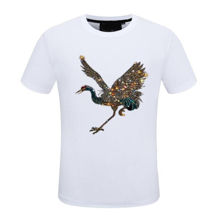 Brand Men Designer Rhinestone T shirt for holiday asian size S- Luxury design, As shown
Brand Men Designer Rhinestone T shirt for holiday asian size S- Luxury design, As shown