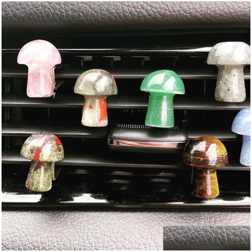 Other Fashion Accessories Mini Mushroom Natural Crystal Stone Car Air Outlet Clip Healing Lucky Gem Interior Jewelry Women G Dhgarden Dhwb0
Other Fashion Accessories Mini Mushroom Natural Crystal Stone Car Air Outlet Clip Healing Lucky Gem Interior Jewelry Women G Dhgarden Dhwb0
