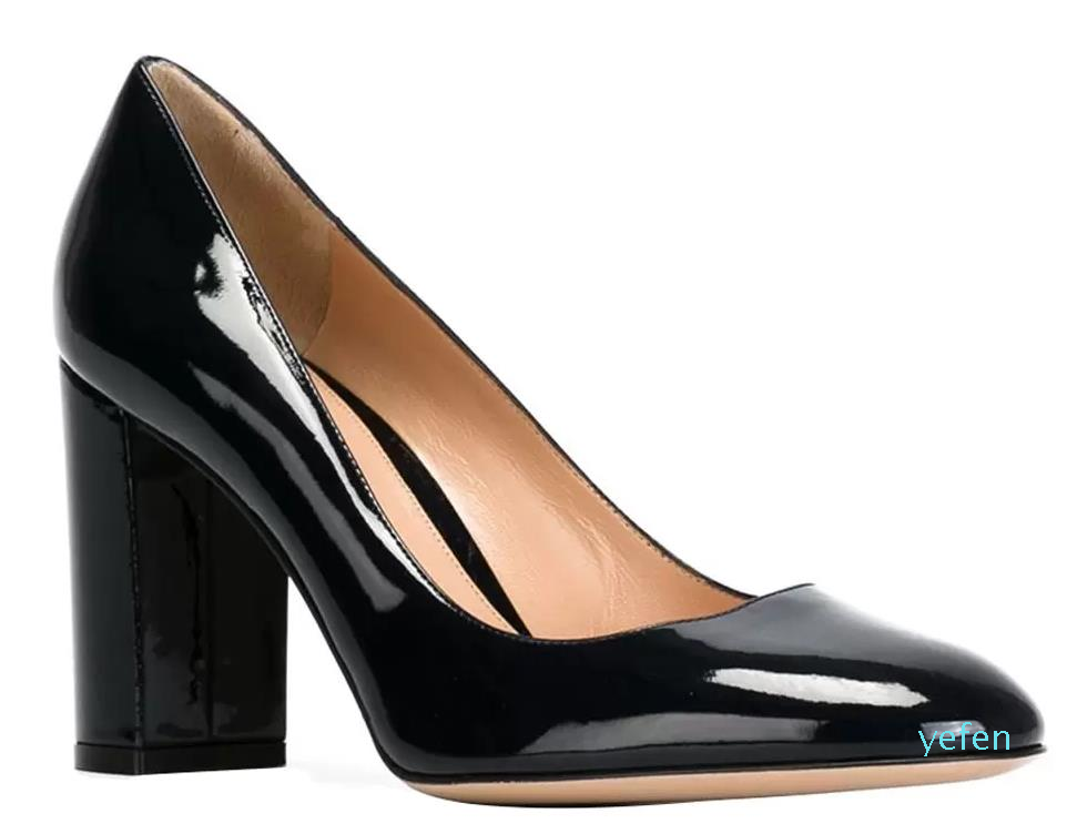 Verocara Women's High Thick Heel Pointed Toe Simple Silhouette Spring Autumn Dress, Black
Verocara Women's High Thick Heel Pointed Toe Simple Silhouette Spring Autumn Dress, Black