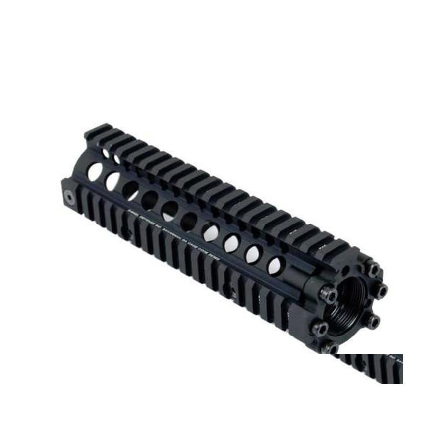 Scope Mounts Accessories Ris 9.5 Inch Rail Hand Guard For Aeg Coyote Brown Drop Delivery Sports Outdoors Hunting Dhjhl