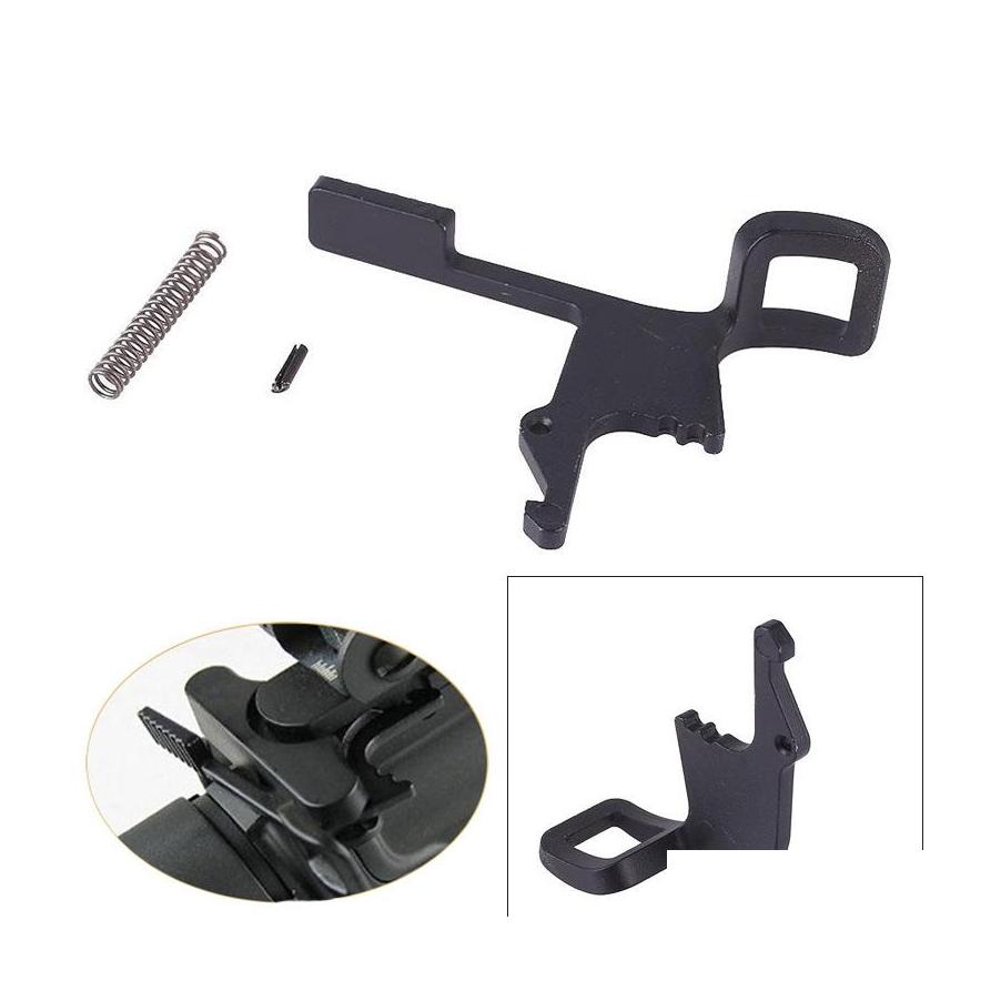 Others Tactical Accessories M4 M16 Ar 15 Paintball Steel Ambidextrous Over Sized Latch For Hunting Shooting Black Drop Delivery Gear Dhvkd, Type a
Others Tactical Accessories M4 M16 Ar 15 Paintball Steel Ambidextrous Over Sized Latch For Hunting Shooting Black Drop Delivery Gear Dhvkd, Type a