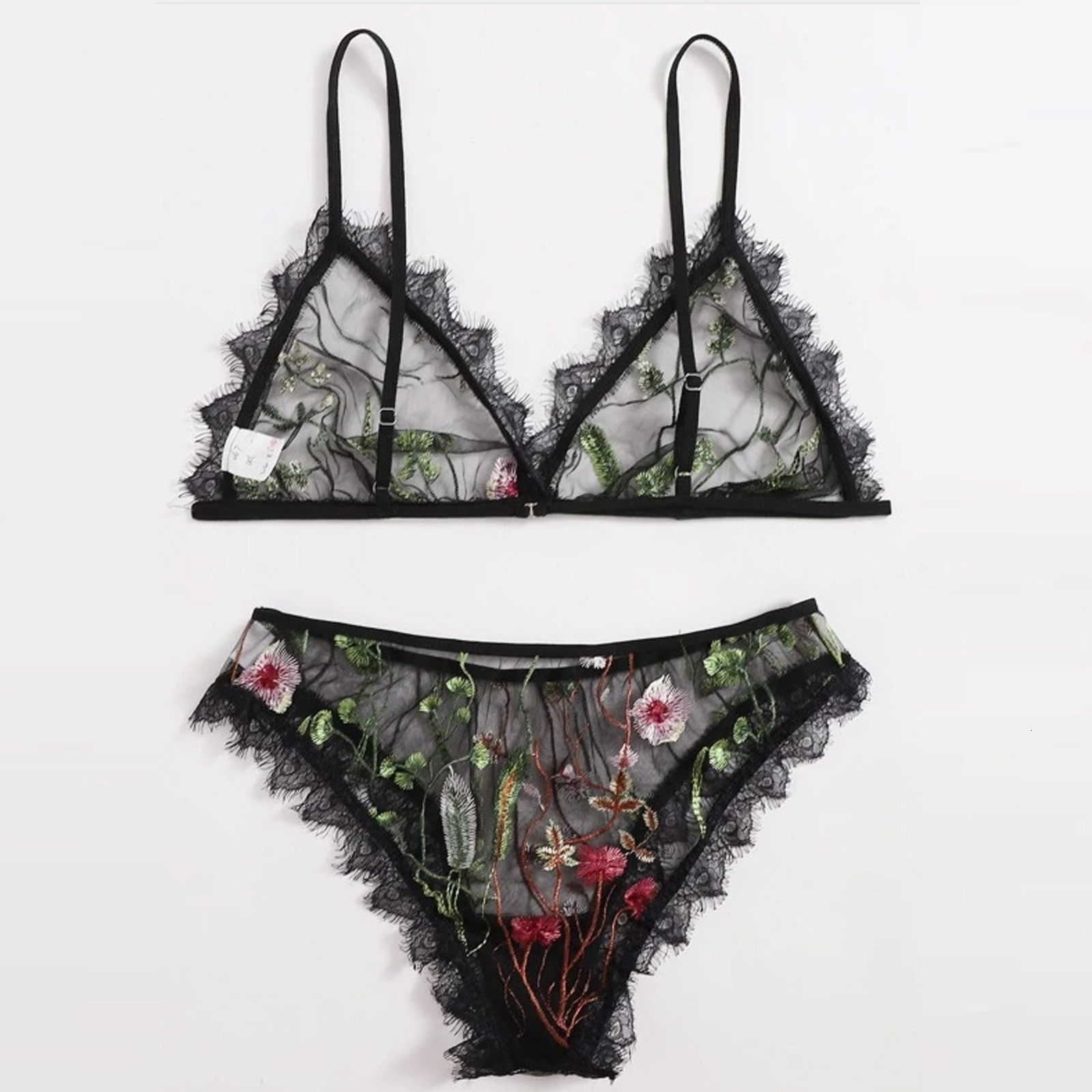 Sexy Set Exquisite underwear Womens Sexy Lingerie Delicate Embroidery Floral Lace Perspective Lingerie Sexy lingerie set 230202, Sky blue
Sexy Set Exquisite underwear Womens Sexy Lingerie Delicate Embroidery Floral Lace Perspective Lingerie Sexy lingerie set 230202, Sky blue