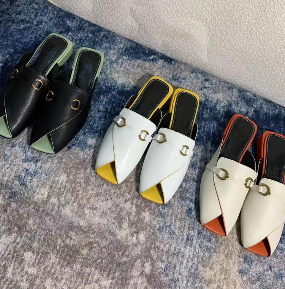 Womens New Style Flat Bottom Slippers Classic Fashion Designer Shoes Sandals Tricolor Luxury Fish Mouth Muller Shoe Summer Sandbeach Slipper Sandal, Black
Womens New Style Flat Bottom Slippers Classic Fashion Designer Shoes Sandals Tricolor Luxury Fish Mouth Muller Shoe Summer Sandbeach Slipper Sandal, Black