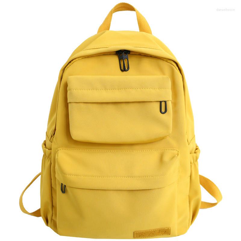 School Bags Waterproof Nylon Backpack For Women Multi Pocket Travel Backpacks Female Bag Teenage Girls Book, Black
School Bags Waterproof Nylon Backpack For Women Multi Pocket Travel Backpacks Female Bag Teenage Girls Book, Black